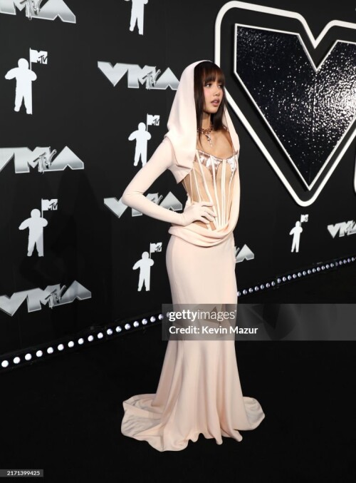 ELMONT, NEW YORK - SEPTEMBER 11: Lisa attends the 2024 MTV Video Music Awards at UBS Arena on September 11, 2024 in Elmont, New York. (Photo by Kevin Mazur/Kevin Mazur/Getty Images for MTV)