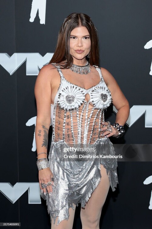 ELMONT, NEW YORK - SEPTEMBER 11: Chanel West Coast attends the 2024 MTV Video Music Awards at UBS Arena on September 11, 2024 in Elmont, New York. (Photo by Dimitrios Kambouris/Getty Images)