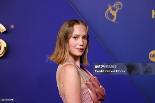 Hannah Einbinder at the 76th Primetime Emmy Awards held at Peacock Theater on September 15, 2024 in Los Angeles, California.  (Photo by Gilbert Flores/Variety via Getty Images)