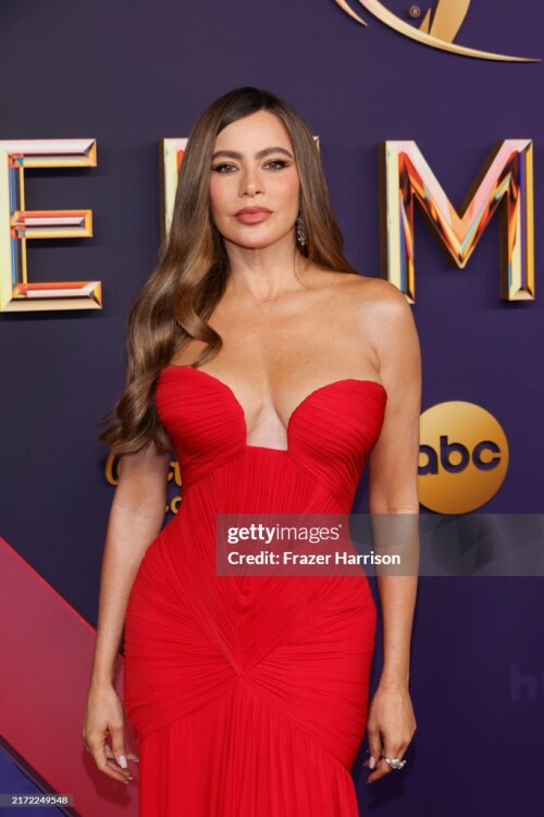 LOS ANGELES, CALIFORNIA - SEPTEMBER 15: Sof?a Vergara attends the 76th Primetime Emmy Awards at Peacock Theater on September 15, 2024 in Los Angeles, California. (Photo by Frazer Harrison/Getty Images)