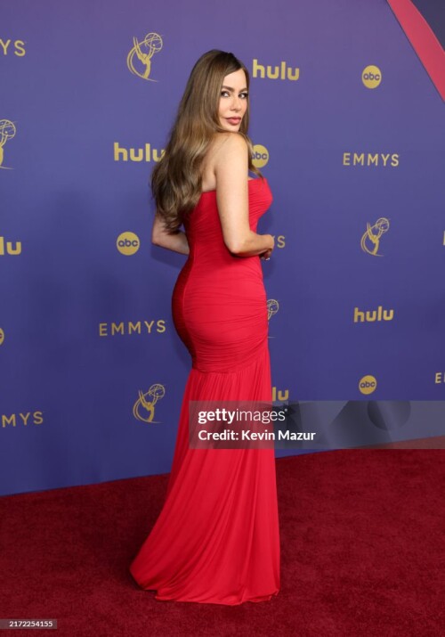 LOS ANGELES, CALIFORNIA - SEPTEMBER 15: Sof?a Vergara attends the 76th Primetime Emmy Awards at Peacock Theater on September 15, 2024 in Los Angeles, California. (Photo by Kevin Mazur/Getty Images)