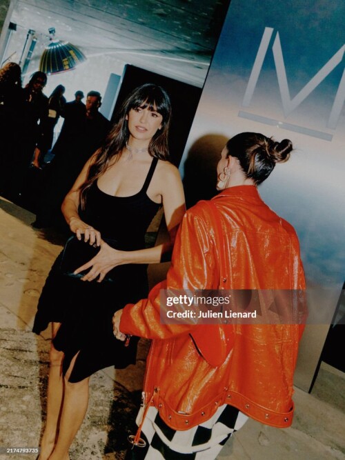 PARIS, FRANCE - SEPTEMBER 26: Nina Dobrev arrives at the Messika Paris Womenswear Spring-Summer 2025 show as part of Paris Fashion Week on September 26, 2024 in Paris, France. (Photo by Julien Lienard/Getty Images for Messika)
