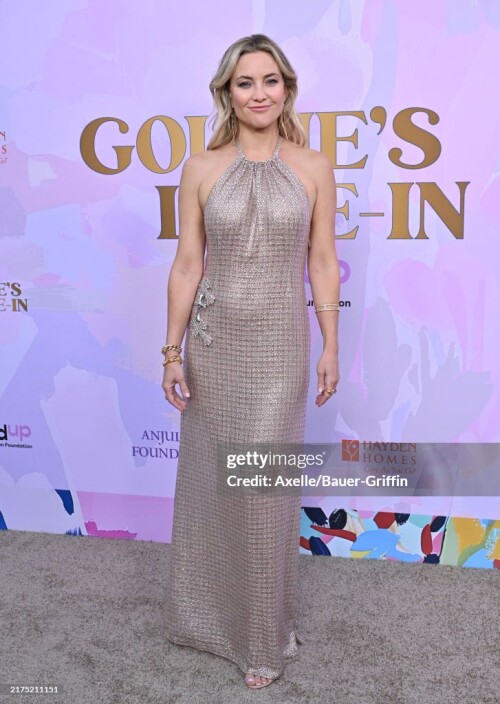 BEVERLY HILLS, CALIFORNIA - SEPTEMBER 27: Kate Hudson attends the 20th anniversary celebration of the Goldie Hawn Foundation and MindUP Gala at Ron Burkle?s Greenacres on September 27, 2024 in Beverly Hills, California. (Photo by Axelle/Bauer-Griffin/FilmMagic)