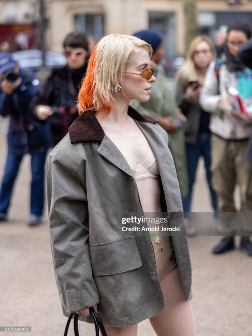 PARIS, FRANCE - SEPTEMBER 30: Hayley Williams attends the Stella McCartney Paris Womenswear Spring-Summer 2025 show as part of Paris Fashion Week on September 30, 2024 in Paris, France. (Photo by Arnold Jerocki/Getty Images)