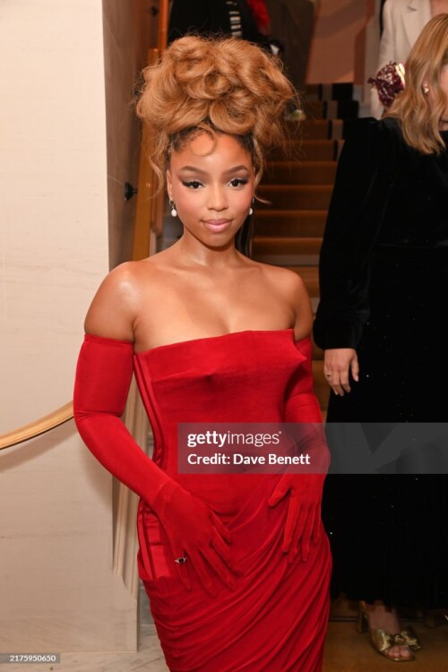 LONDON, ENGLAND - OCTOBER 01: Chloe Bailey attends the Glamour Women Of The Year Awards 2024 at Raffles London at The OWO on October 01, 2024 in London, England. (Photo by Alan Chapman/Dave Benett/Getty Images)