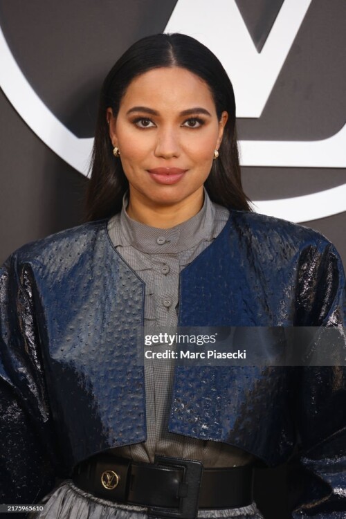 PARIS, FRANCE - OCTOBER 01: (EDITORIAL USE ONLY - For Non-Editorial use please seek approval from Fashion House) Jurnee Smollett attends the Louis Vuitton Paris Womenswear Spring-Summer 2025 show as part of Paris Fashion Week on October 01, 2024 in Paris, France. (Photo by Marc Piasecki/WireImage)