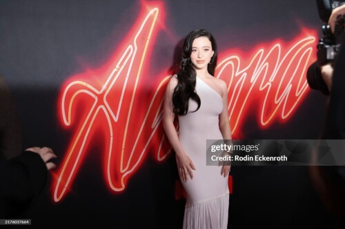 LOS ANGELES, CALIFORNIA - OCTOBER 01: Mikey Madison attends the 2024 Beyond Fest screening of "Anora" at Vista Theatre on October 01, 2024 in Los Angeles, California. (Photo by Rodin Eckenroth/Getty Images)