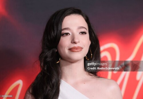 LOS ANGELES, CALIFORNIA - OCTOBER 01: Mikey Madison attends the 2024 Beyond Fest screening of "Anora" at Vista Theatre on October 01, 2024 in Los Angeles, California. (Photo by Rodin Eckenroth/Getty Images)