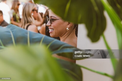 Jurnee Smollett at Veuve Clicquot Polo Classic at Will Rogers State Historic Park on October 05, 2024 in Pacific Palisades, California. (Photo by Sela Shiloni/WWD via Getty Images)