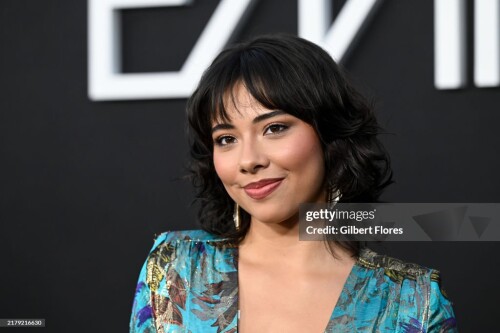 Xochitl Gomez at the "Emilia P?rez" Los Angeles Premiere on October 21, 2024 in Los Angeles, California. (Photo by Gilbert Flores/Variety via Getty Images)