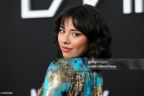 Xochitl Gomez at the "Emilia P?rez" Los Angeles Premiere on October 21, 2024 in Los Angeles, California. (Photo by Gilbert Flores/Variety via Getty Images)