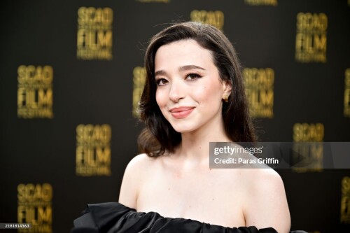 SAVANNAH, GEORGIA - OCTOBER 29: Actress Mikey Madison attends the 27th SCAD Savannah Film Festival on October 29, 2024 in Savannah, Georgia.  (Photo by Paras Griffin/Getty Images)