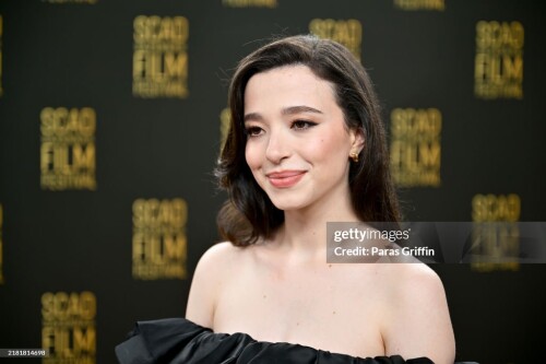 SAVANNAH, GEORGIA - OCTOBER 29: Actress Mikey Madison attends the 27th SCAD Savannah Film Festival on October 29, 2024 in Savannah, Georgia.  (Photo by Paras Griffin/Getty Images)