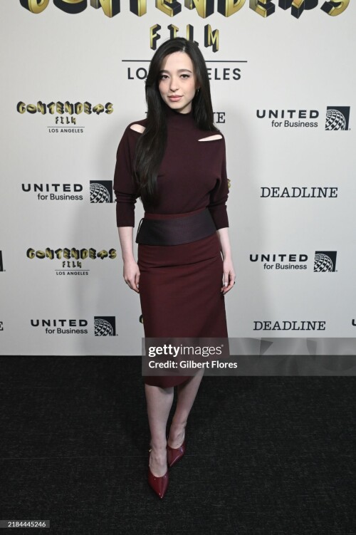 Mikey Madison at the Deadline Contenders Film: Los Angeles at the Directors Guild of America on November 16, 2024 in Los Angeles, California. (Photo by Gilbert Flores/ Deadline via Getty Images)
