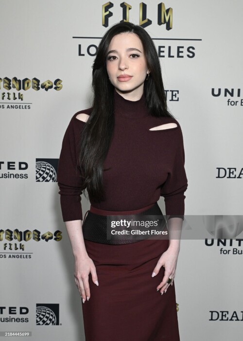 Mikey Madison at the Deadline Contenders Film: Los Angeles at the Directors Guild of America on November 16, 2024 in Los Angeles, California. (Photo by Gilbert Flores/ Deadline via Getty Images)