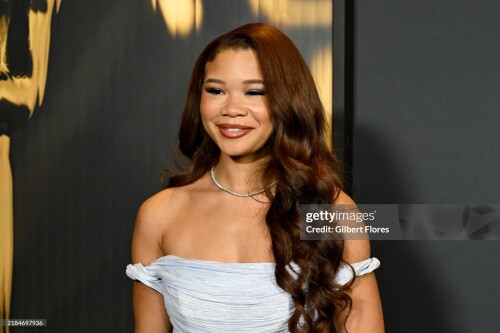Storm Reid at the 15th Governors Awards held at the Ray Dolby Ballroom at Ovation Hollywood on November 17, 2024 in Los Angeles, California. (Photo by Gilbert Flores/Variety via Getty Images)