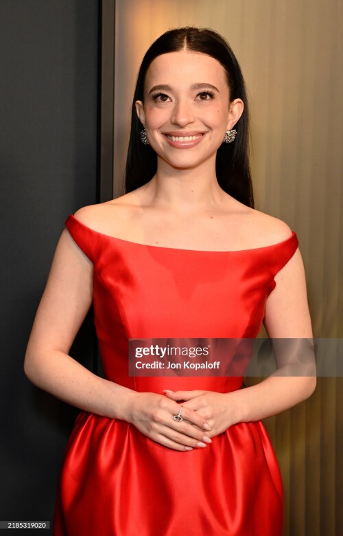 HOLLYWOOD, CALIFORNIA - NOVEMBER 17: Mikey Madison attends the 2024 Governors Awards at Dolby Theatre on November 17, 2024 in Hollywood, California.  (Photo by Jon Kopaloff/Getty Images)
