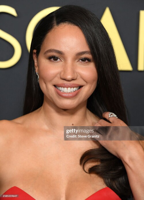 HOLLYWOOD, CALIFORNIA - NOVEMBER 17: Jurnee Smollett  arrives at the 2024 Governors Awards at Dolby Theatre on November 17, 2024 in Hollywood, California.  (Photo by Steve Granitz/FilmMagic)