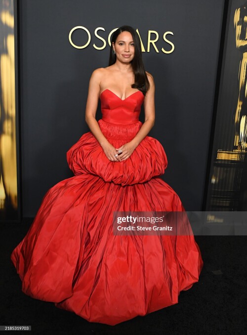 HOLLYWOOD, CALIFORNIA - NOVEMBER 17: Jurnee Smollett  arrives at the 2024 Governors Awards at Dolby Theatre on November 17, 2024 in Hollywood, California.  (Photo by Steve Granitz/FilmMagic)