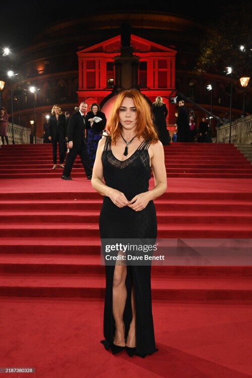 LONDON, ENGLAND - DECEMBER 02: Billie Piper attends The Fashion Awards 2024 presented by Pandora at Royal Albert Hall on December 2, 2024 in London, England. (Photo by Dave Benett/Getty Images)