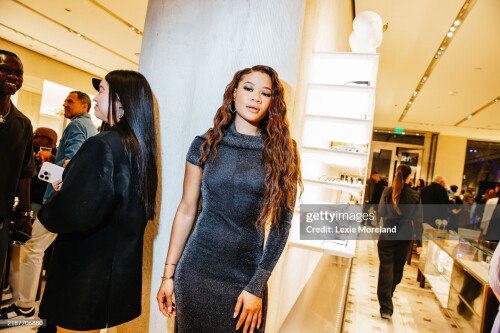 Storm Reid at the Fendi Design District Boutique opening on December 04, 2024 in Miami, Florida. (Photo by Lexie Moreland/WWD via Getty Images)