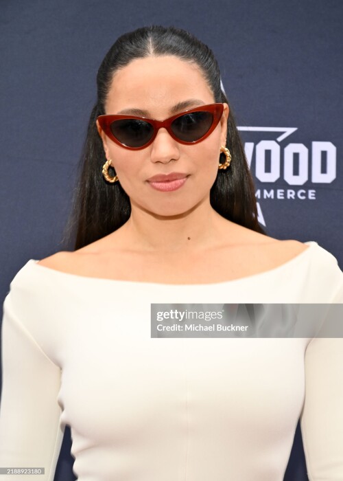 Jurnee Smollett at the ceremony honoring Jude Law with a star on the Hollywood Walk of Fame on December 12, 2024 in Los Angeles, California. (Photo by Michael Buckner/Variety via Getty Images)