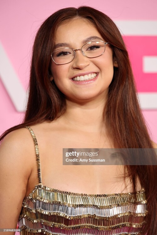 LOS ANGELES, CALIFORNIA - DECEMBER 12: Anna Cathcart attends the Los Angeles Premiere & Fan Event for Netflix's "Squid Game" Season 2 at Los Angeles City College on December 12, 2024 in Los Angeles, California. (Photo by Amy Sussman/Getty Images)