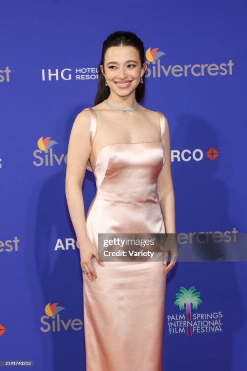 Mikey Madison at the 36th Annual Palm Springs International Film Awards at the Palm Springs Convention Center on January 3, 2025 in Palm Springs, California. (Photo by Chad Salvador/Variety via Getty Images)
