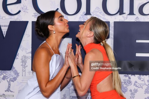 Geraldine Viswanathan, Meredith Hagner at "You're Cordially Invited" New York Screening at Jazz at Lincoln Center on January 28, 2025 in New York, New York. (Photo by Stephanie Augello/Variety via Getty Images)