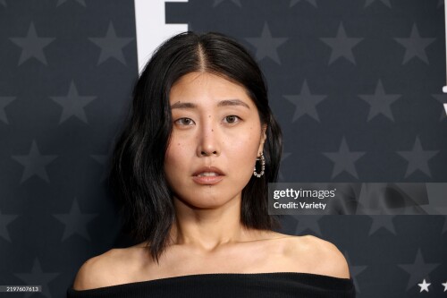 Kahyun Kim at the 30th Annual Critics Choice Awards held at The Barker Hangar on February 7, 2025 in Santa Monica, California. (Photo by JC Olivera/Variety via Getty Images)