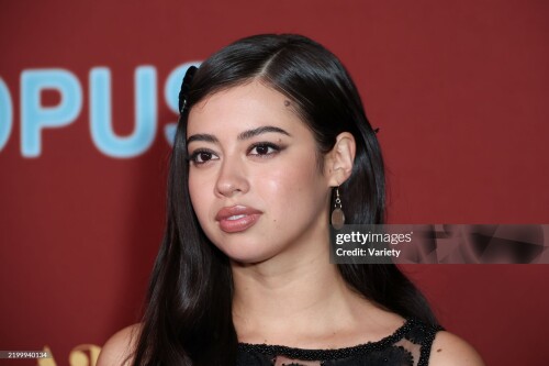 Amber Midthunder at A24's "Opus" Los Angeles Premiere held at The Egyptian Theatre on February 19, 2025 in Los Angeles, California. (Photo by JC Olivera/Variety via Getty Images)