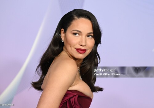 Jurnee Smollett at the 56th NAACP Image Awards held at the Pasadena Civic Auditorium on February 22, 2025 in Los Angeles, California. (Photo by Gilbert Flores/Variety via Getty Images)