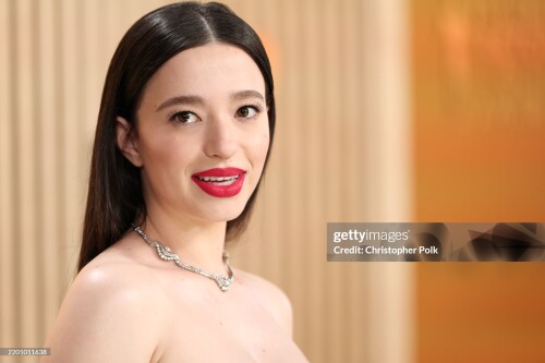 Mikey Madison at the 31st Screen Actors Guild Awards held at Shrine Auditorium and Expo Hall on February 23, 2025 in Los Angeles, California. (Photo by Christopher Polk/Variety via Getty Images)