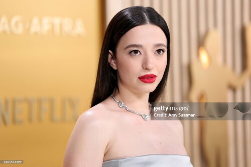 LOS ANGELES, CALIFORNIA - FEBRUARY 23: Mikey Madison attends the 31st Annual Screen Actors Guild Awards at Shrine Auditorium and Expo Hall on February 23, 2025 in Los Angeles, California. (Photo by Amy Sussman/Getty Images)