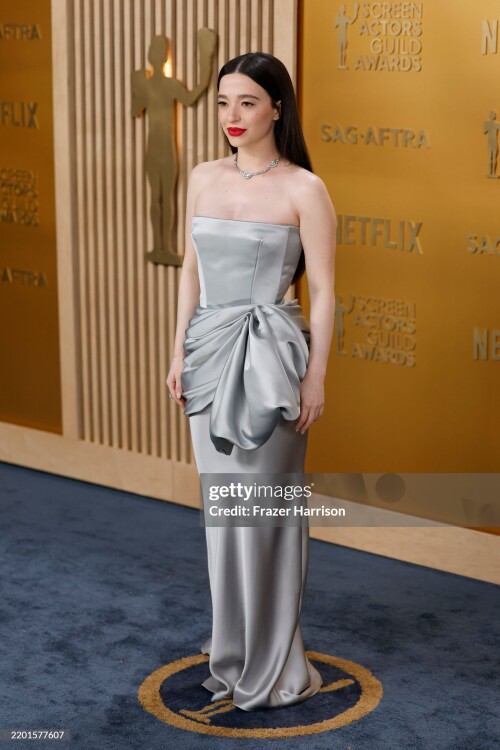 LOS ANGELES, CALIFORNIA - FEBRUARY 23: Mikey Madison attends the 31st Annual Screen Actors Guild Awards at Shrine Auditorium and Expo Hall on February 23, 2025 in Los Angeles, California. (Photo by Frazer Harrison/WireImage)
