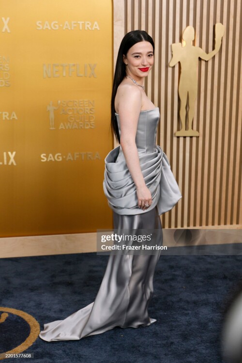 LOS ANGELES, CALIFORNIA - FEBRUARY 23: Mikey Madison attends the 31st Annual Screen Actors Guild Awards at Shrine Auditorium and Expo Hall on February 23, 2025 in Los Angeles, California. (Photo by Frazer Harrison/WireImage)