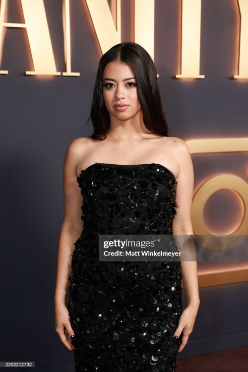 LOS ANGELES, CALIFORNIA - FEBRUARY 26: Amber Midthunder attends Vanity Fair and Instagram Celebrate Vanities: A Night for Young Hollywood at Bar Marmont on February 26, 2025 in Los Angeles, California.  (Photo by Matt Winkelmeyer/Getty Images for Vanity Fair)