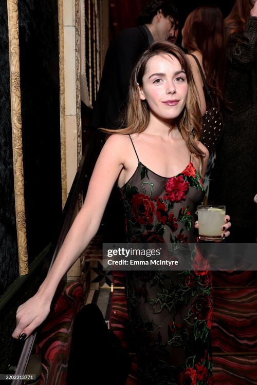 LOS ANGELES, CALIFORNIA - FEBRUARY 26: Kiernan Shipka attends Vanity Fair and Instagram Celebrate Vanities: A Night for Young Hollywood at Bar Marmont on February 26, 2025 in Los Angeles, California.  (Photo by Emma McIntyre/Getty Images for Vanity Fair)