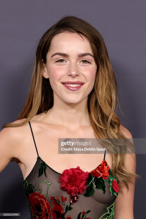 LOS ANGELES, CALIFORNIA - FEBRUARY 26: Kiernan Shipka attends Vanity Fair and Instagram's Vanities: A Night For Young Hollywood Party at Bar Marmont on February 26, 2025 in Los Angeles, California. (Photo by Maya Dehlin Spach/Getty Images)