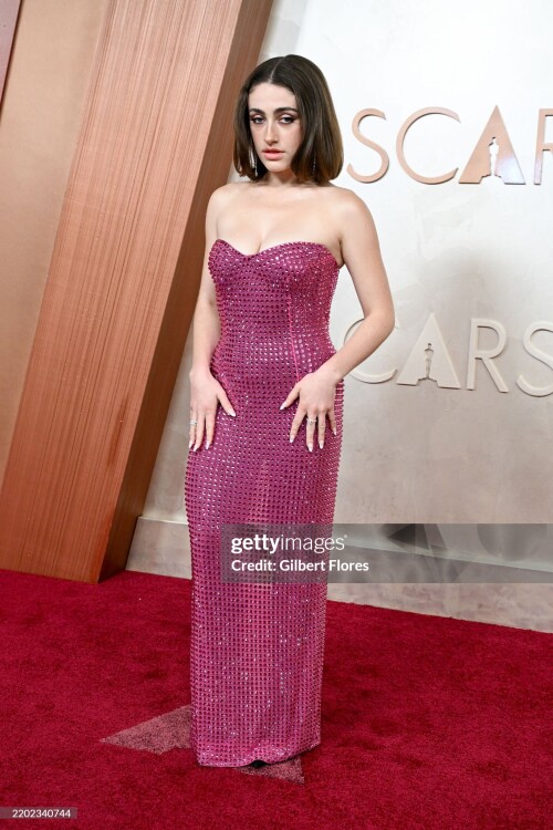 Rachel Sennott at the 97th Oscars held at the Dolby Theatre on March 2, 2025 in Hollywood, California. (Photo by Gilbert Flores/Penske Media via Getty Images)