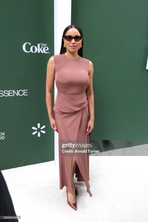 LOS ANGELES, CALIFORNIA - FEBRUARY 27: Jurnee Smollett attends the 2025 ESSENCE Black Women In Hollywood Awards at Fairmont Century Plaza on February 27, 2025 in Los Angeles, California.  (Photo by Arnold Turner/Getty Images for ESSENCE)