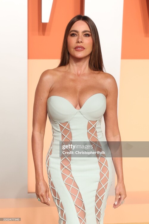 Sofia Vergara at the 2025 Vanity Fair Oscar Party Hosted By Radhika Jones held at Wallis Annenberg Center for the Performing Arts on March 02, 2025 in Beverly Hills, California. (Photo by Christopher Polk/Variety via Getty Images)