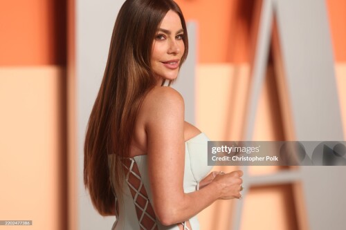 Sofia Vergara at the 2025 Vanity Fair Oscar Party Hosted By Radhika Jones held at Wallis Annenberg Center for the Performing Arts on March 02, 2025 in Beverly Hills, California. (Photo by Christopher Polk/Variety via Getty Images)