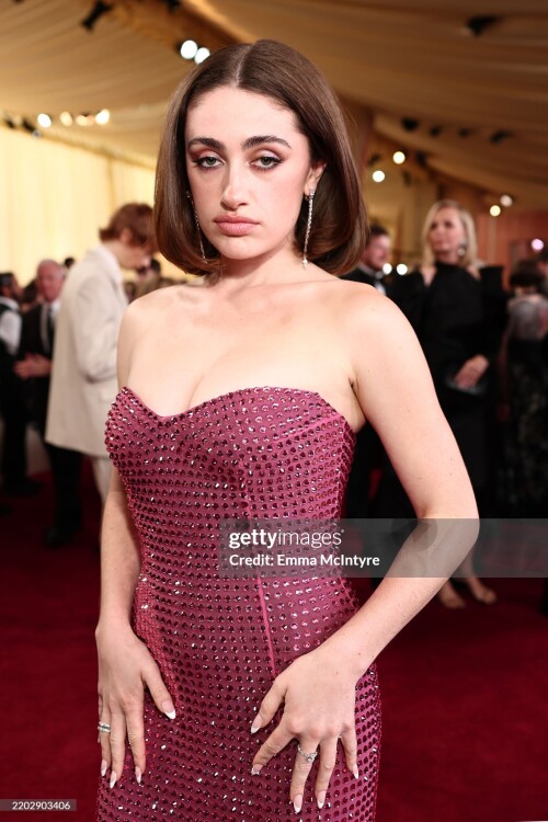 HOLLYWOOD, CALIFORNIA - MARCH 02: Rachel Sennott attends the 97th Annual Oscars at Dolby Theatre on March 02, 2025 in Hollywood, California.  (Photo by Emma McIntyre/Getty Images)