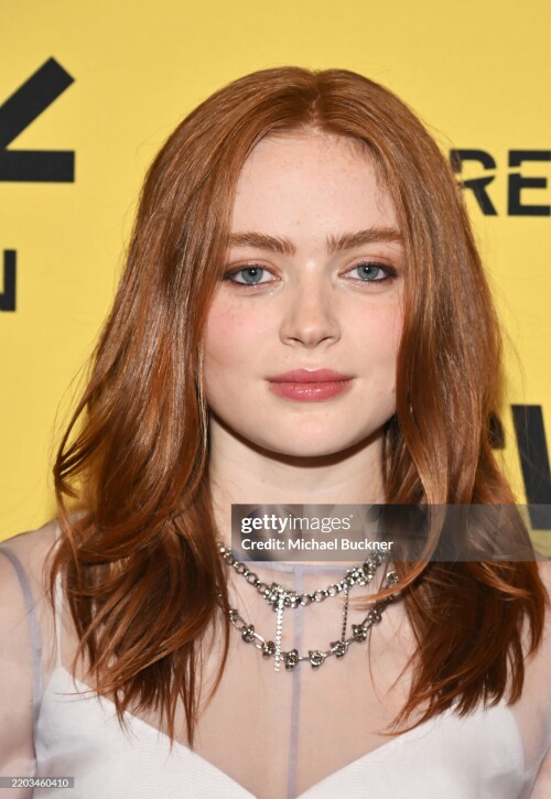 Sadie Sink at the "O'Dessa" Premiere during the SXSW Conference & Festivals at the Paramount Theatre on March 8, 2025 in Austin, Texas. (Photo by Michael Buckner/SXSW Conference & Festivals via Getty Images)