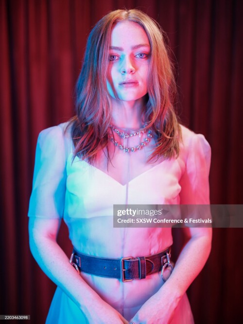 Sadie Sink at the "O'Dessa" Premiere during the SXSW Conference & Festivals at the Paramount Theatre on March 8, 2025 in Austin, Texas. (Photo by Hubert Vestil/SXSW Conference & Festivals via Getty Images)