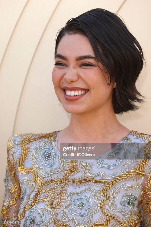 Auli'i Cravalho at the 2025 Gold Gala held at The Music Center on May 10, 2025 in Los Angeles, California. (Photo by JC Olivera/Variety via Getty Images)