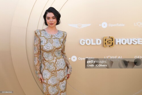 Aulii Cravalho at the 2025 Gold Gala held at The Music Center on May 10, 2025 in Los Angeles, California. (Photo by JC Olivera/Variety via Getty Images)