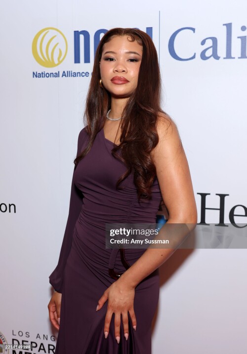 BEVERLY HILLS, CALIFORNIA - MAY 08: Storm Reid attends the NAMI Mental Health Gala Honoring Robert Downey Jr. and Craig Dubitsky at The Beverly Hills Hotel on May 08, 2025 in Beverly Hills, California. (Photo by Amy Sussman/Getty Images)