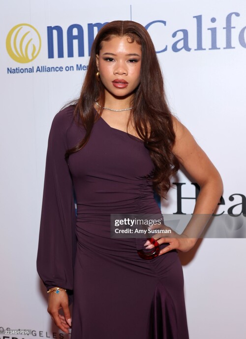 BEVERLY HILLS, CALIFORNIA - MAY 08: Storm Reid attends the NAMI Mental Health Gala Honoring Robert Downey Jr. and Craig Dubitsky at The Beverly Hills Hotel on May 08, 2025 in Beverly Hills, California. (Photo by Amy Sussman/Getty Images)